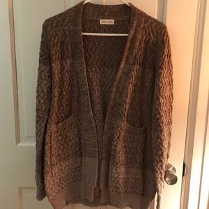 Multi-toned brown sweater